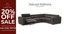 Natuzzi Editions Forza Sofa B790
