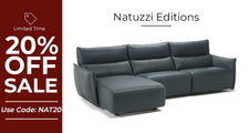 Natuzzi Editions Stupore Sofa C027