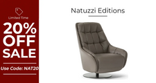 Natuzzi Levante Sofa C244