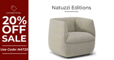 Natuzzi Wally Sofa C195
