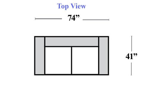 C197 - 005 - Loveseat
