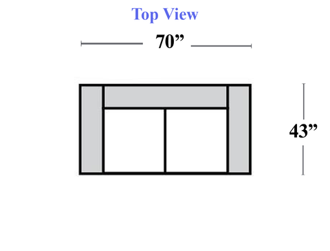 C293 - 005 - Loveseat