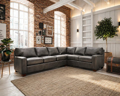 Omnia Albany Leather Sectional