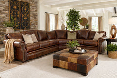 Omnia Tucson Leather Sectional