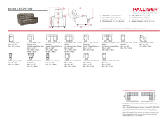 IMAGES |  Palliser Leighton 41063 Images