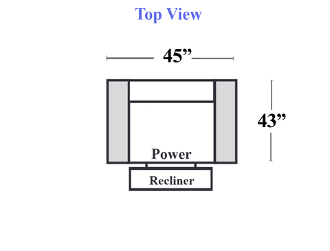 C217 - F54 - Power Recliner w/ Power Headrest