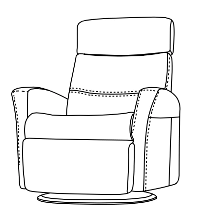 Opulance - Power Wallhugger Recliner w/ Power Headrest & Lumbar C1