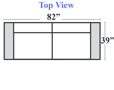 Natuzzi B757 - 2 Cushion Sofa 009