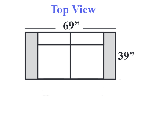 Natuzzi B757 - Loveseat 005