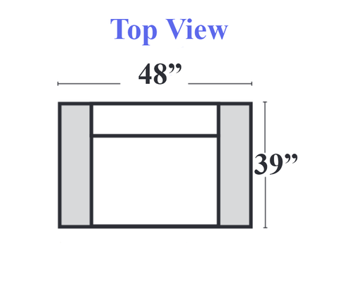 Natuzzi B757 -Armchair & 1/2 048