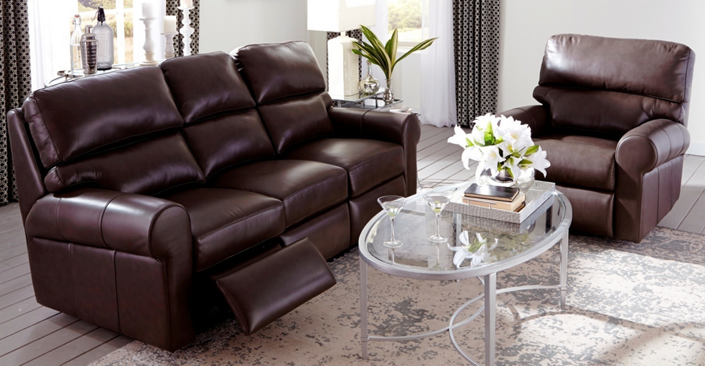 Omnia Brookfield Reclining Leather Showroom